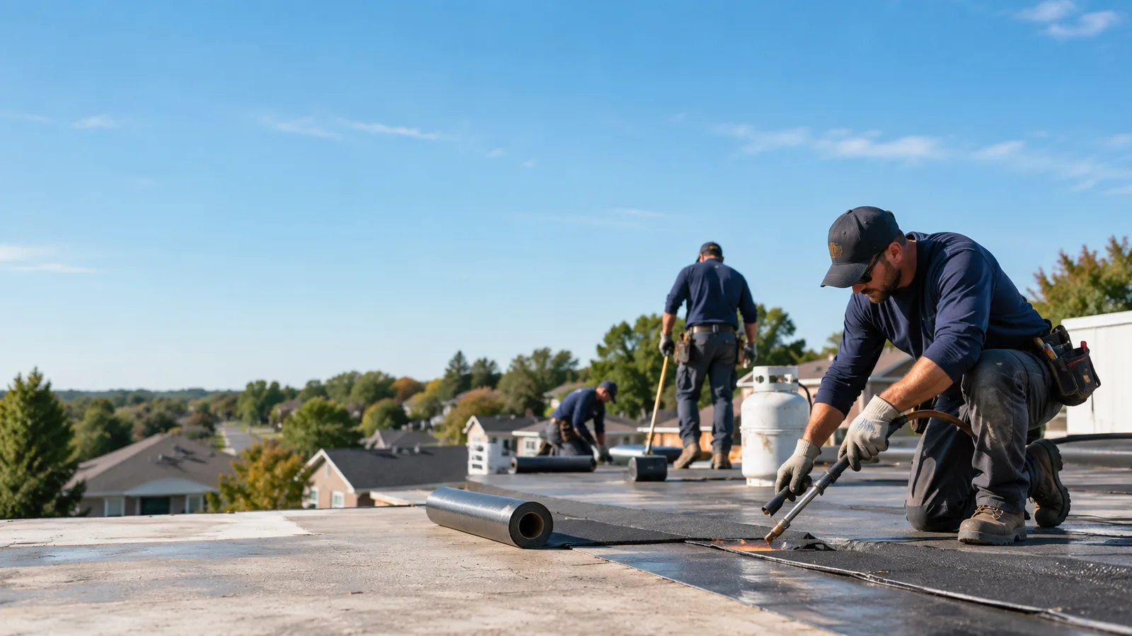 Flat Roof Leak Repair providers in Mason City, IA